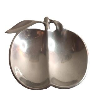 Vintage Paradigm Silverplated Apple Shaped Divided dish , Made in India